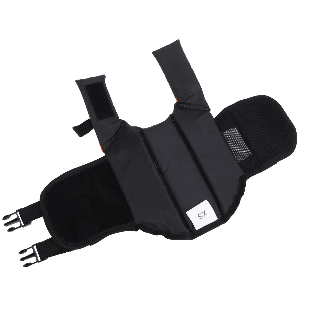 

Pet Life Jacket Orange Xxs Strong Buoyancy Reflective Design Breathable Mesh Quick Release Buckles Handle D-Ring for Dog