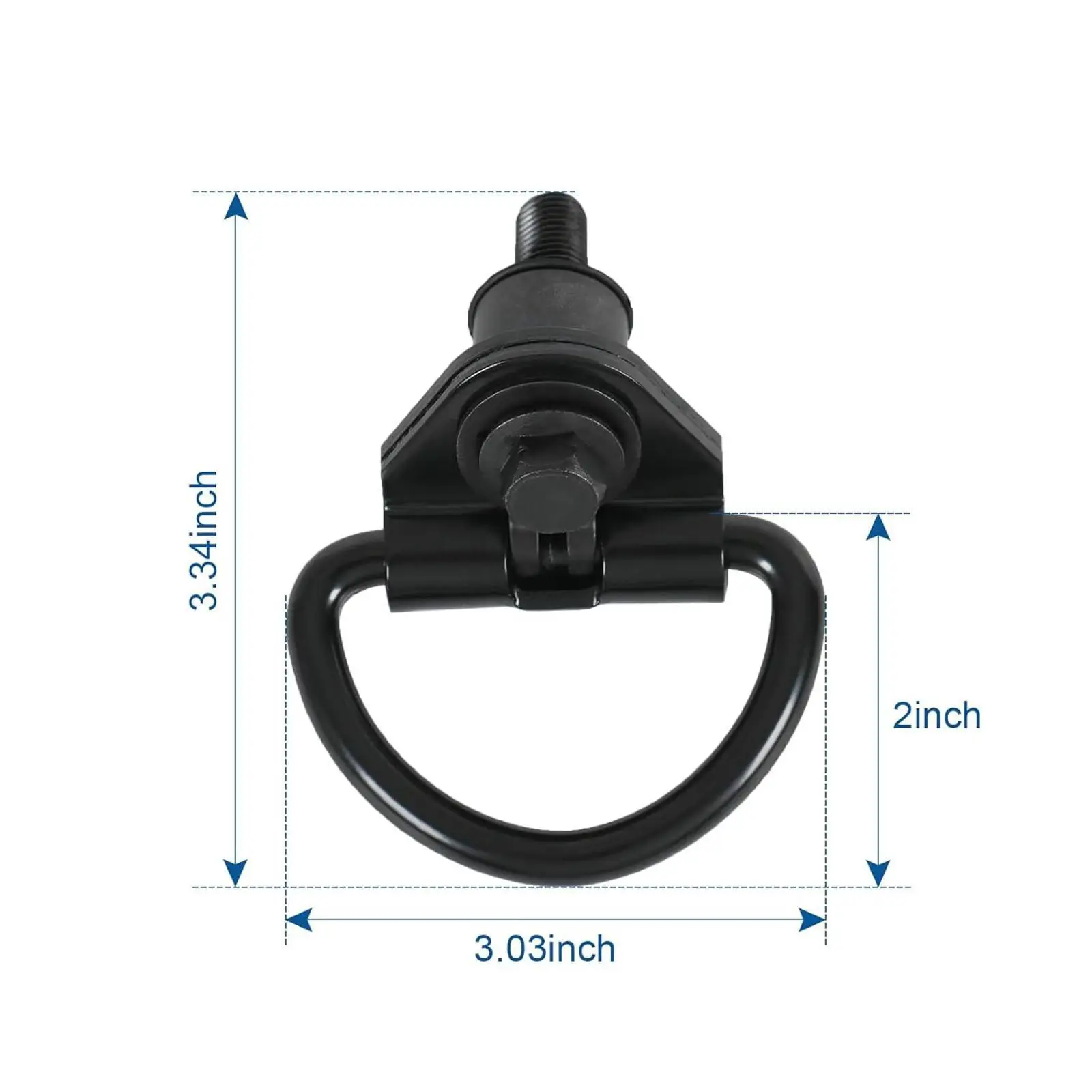 Sturdy Cargo Tie Down Anchors Hooks Metal Construction Mooring Straps for Ford Transit BK21V550A74AD