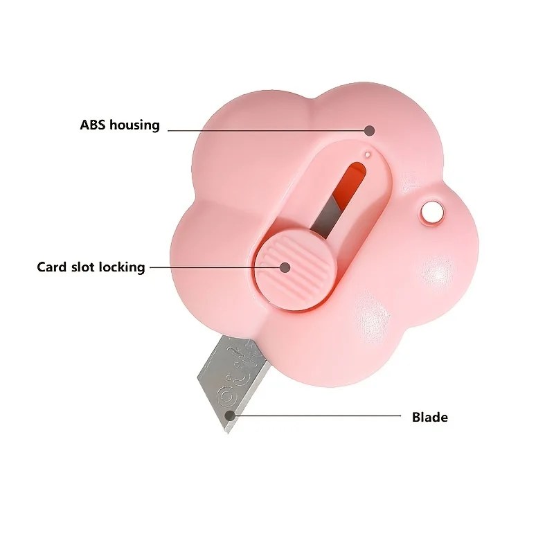 قطعتان من قطع الورق الصغيرة على شكل زهرة - لطيفة ومحمولة ومفيدة لجميع احتياجات صناعةك! #4