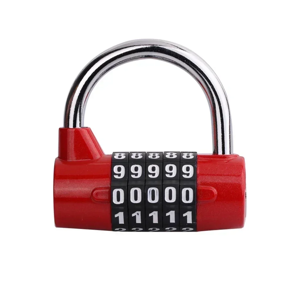 

High Quality Material Padlock Lock Gym Lock Practical 5 Digit Combination Padlock Combination Lock For Luggage