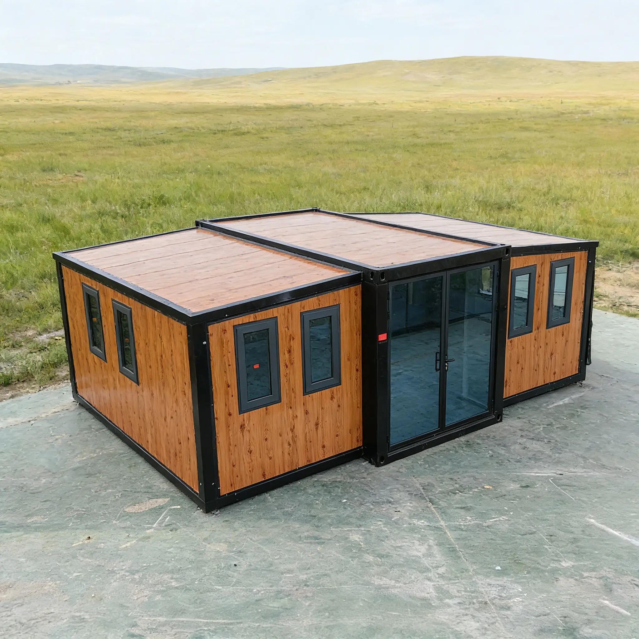 High Quality Anti Rust Treated Aluminum Alloy Container Luxurious Outdoor Leisure Vacation Villa Affordable Container House