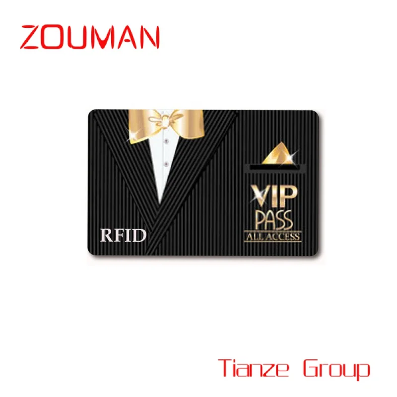 

Custom , VIP Business RFID Plastic PVC Membership Gift Loyalty Smart Chip Card