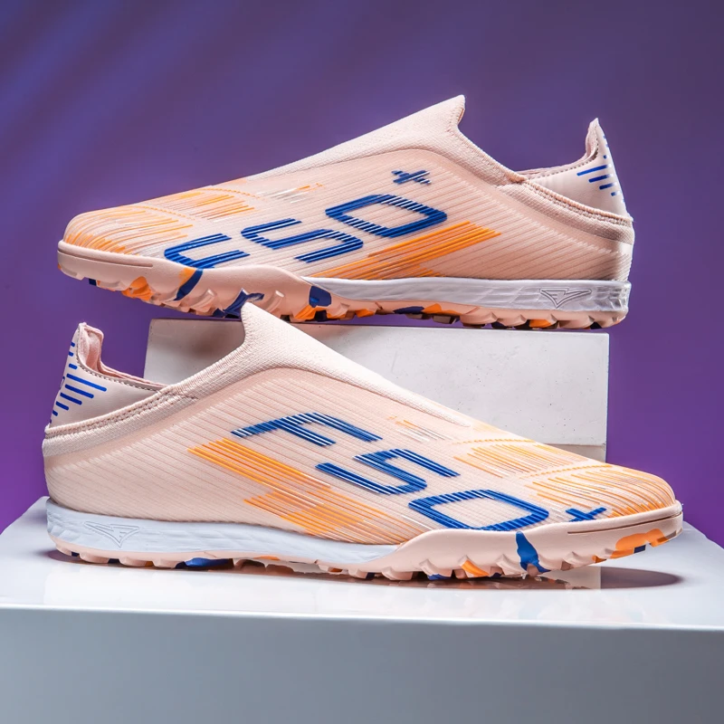 Men's T36 Football Bootlace-Free Soccer Shoes Youth Training Sneakers F50 Tf/Fg Football Shoes 35-45 - view 2