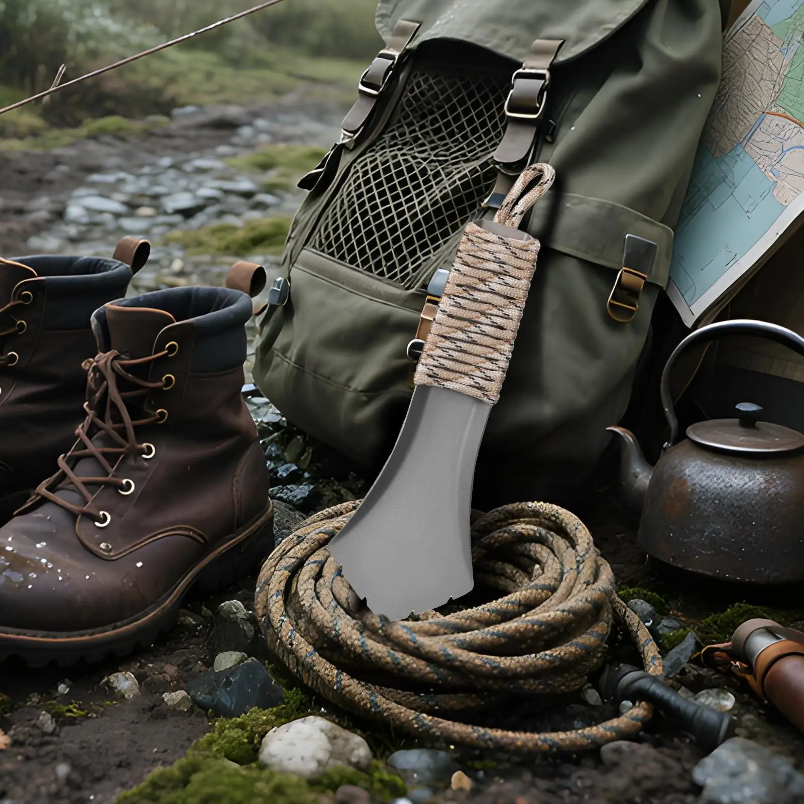 Ultralight Titanium Camping Shovel 3