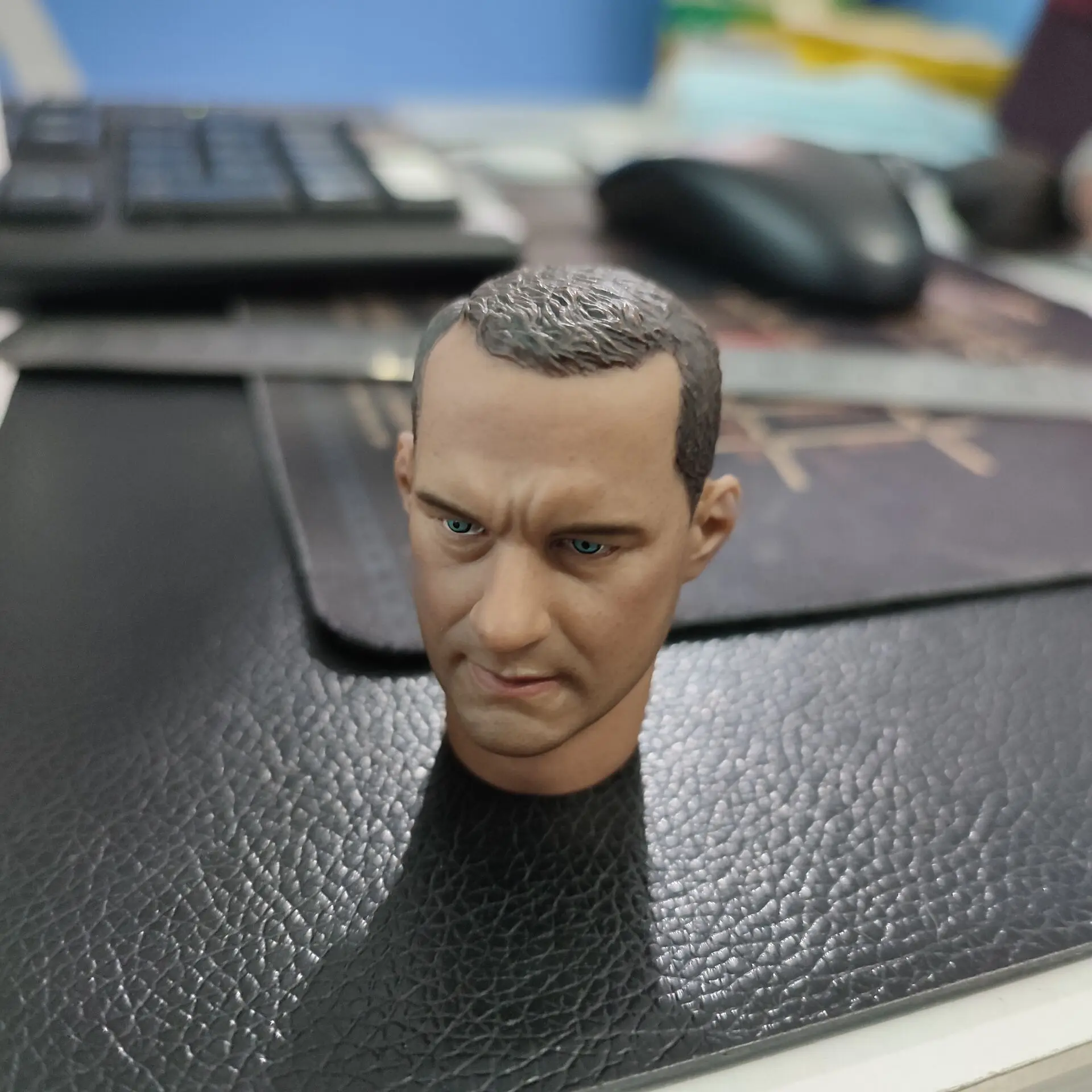 Headplay 1/6 Mannelijke Head Sculpt HP-0095 TOM Hanks Mannelijke Hoofd Sculptuur Carving Model Fit 12 "Action Figure Lichaam speelgoed Collectib