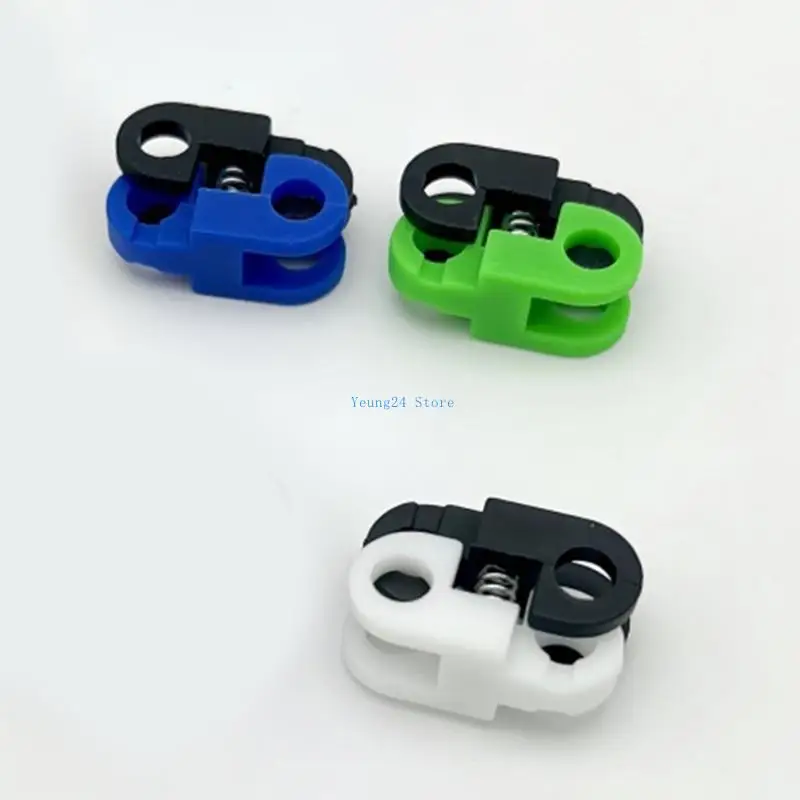 

P8DB 10pack Spring Cord Lock Luggage Cord Lock Durability Nylons Cord Locks