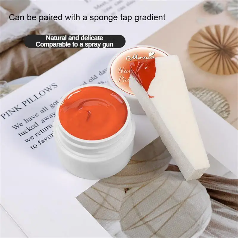 1~4PCS Lasting Painted Glue Fashion Innovation 7ml Dipped In Powdered Acrylic Liquid Nail Art Amber Gel Nail Glue