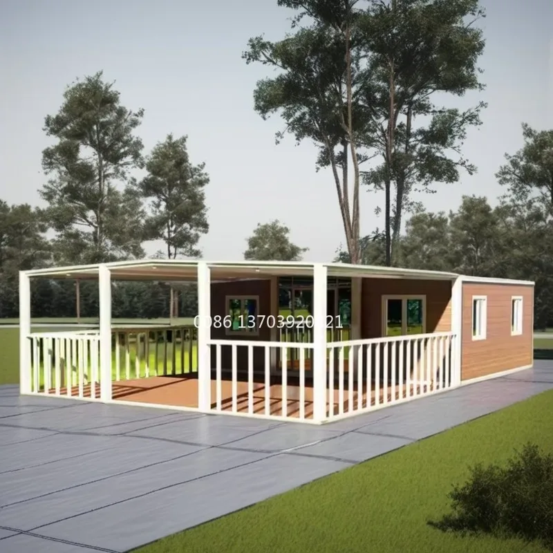 40ft Prefabricated Steel Container House Shipping Container Home of 40 Feet Comfortable Living Space