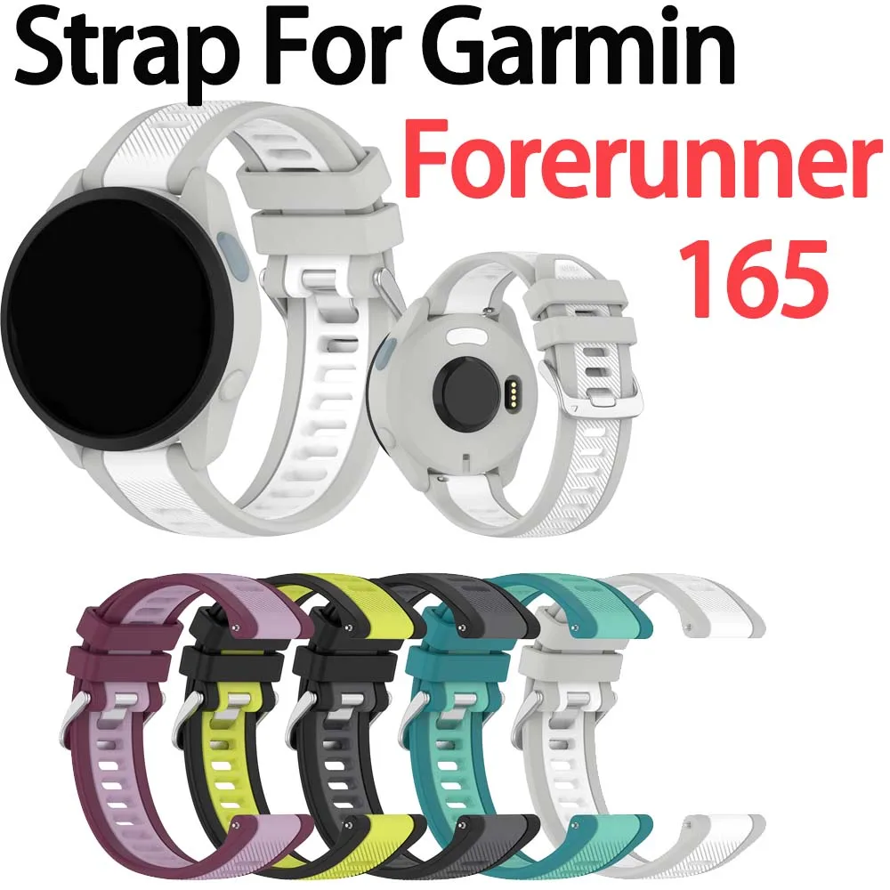 Image of 20-mm-Schnellverschlussarmband, kompatibel mit GARMIN Forerunner 55 / Vívoactive 5 / Forerunner 165 / Forerunner 265 / Venu 3/Venu 2