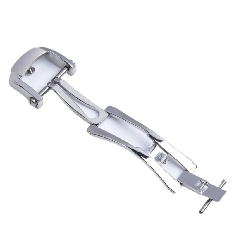 For stainless steel clasp butterfly buckle, leather strap buckle, accessories, folding buckle buckle