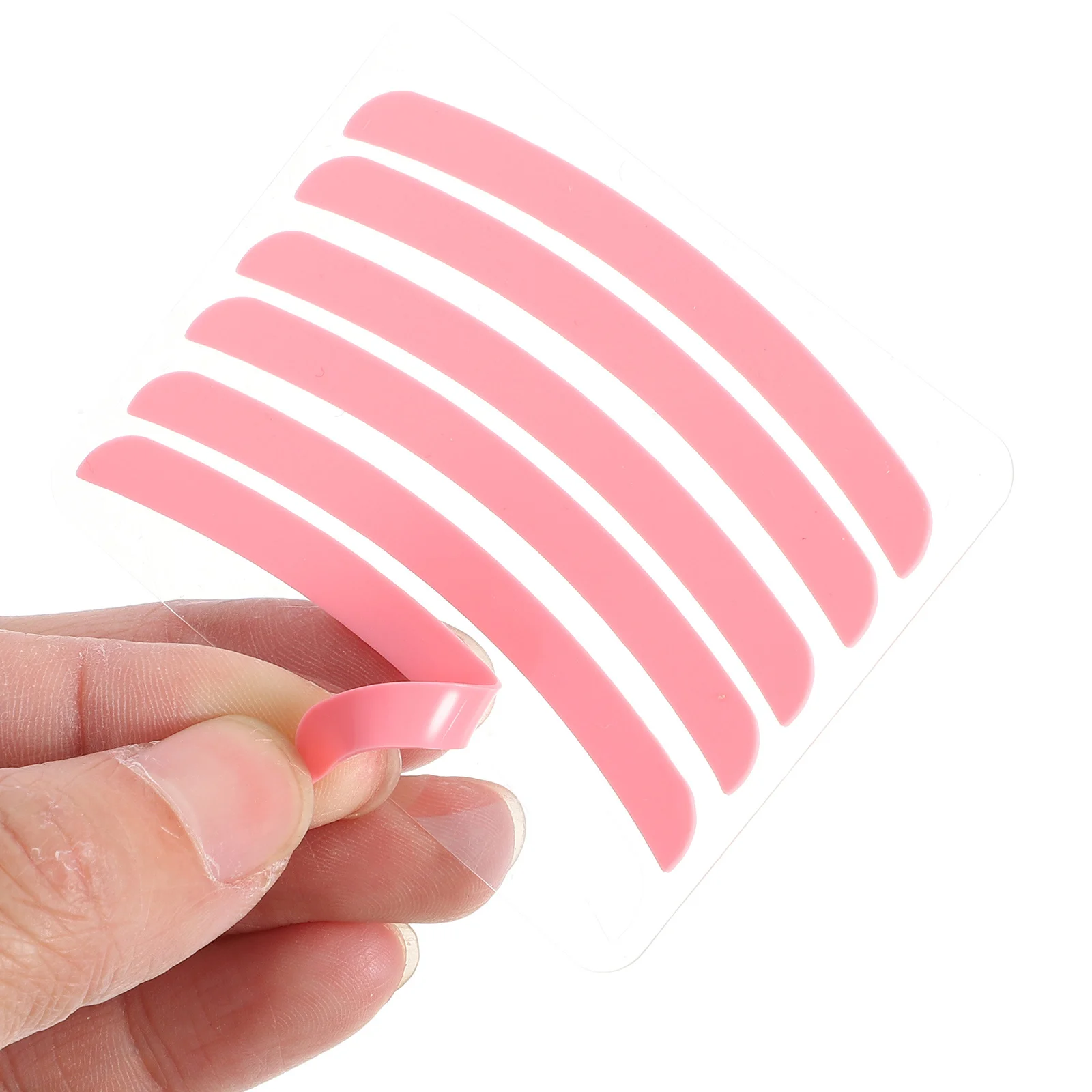 

12Pairs Eyelash Tape Silicone Lash Lift Pads Secure Lash Perming Strips Professional Eyelash Perm Beauty Tool Reusable