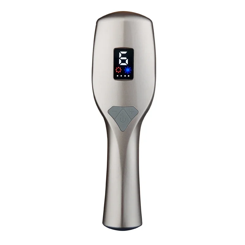 2024 manufacturer new design massage comb Hair growth electric EMS massage brush hair loss device