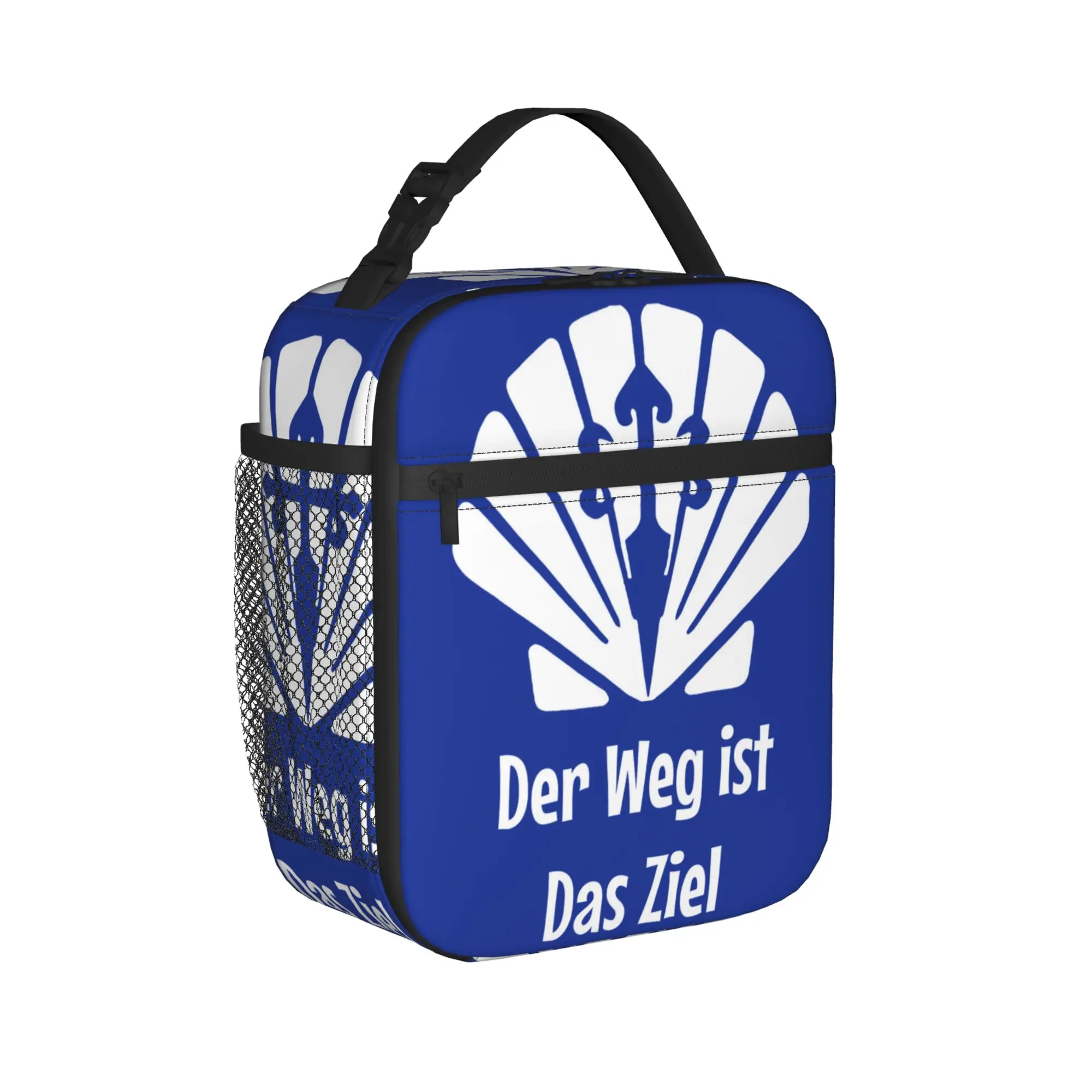 Buen Camino, Way Cross Insulated Lunch Bag Camino de Santiago Meal Container Thermal Bag Tote Lunch Box College Travel Girl Boy