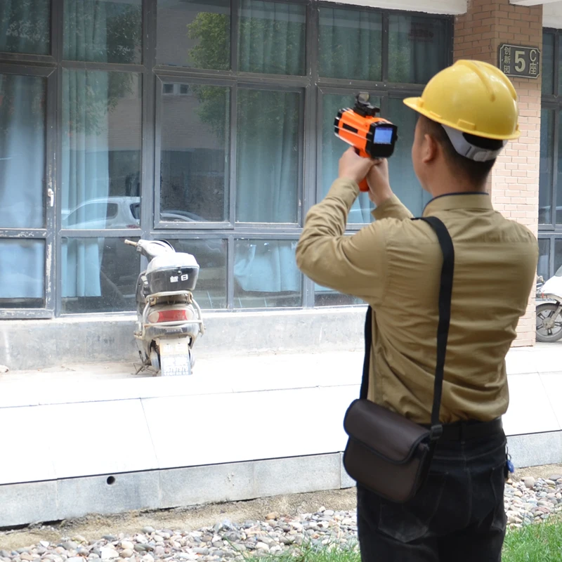Contactless Gas Analysis Meter, Infrared Laser Toxic Gas CH4/Biogas/Methane Telemetry Detector for 0-100 meters