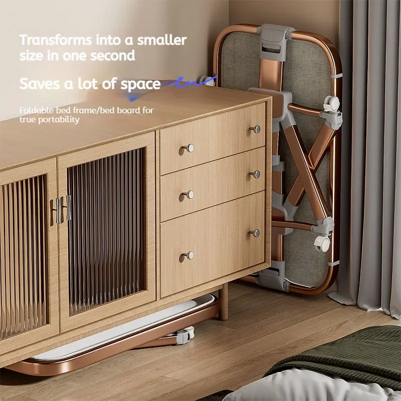 Immagine 6: Culla Multifunzionale Moderna per Neonati, Letto Portatile Queen Size per Camera da Letto, Uso Esterno, Ospedale e Hotel