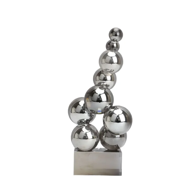 Modern Simple Crystal Rockery Ornament for Model Room Sales Department Bedroom Study Living Room Desktop Entrance Soft