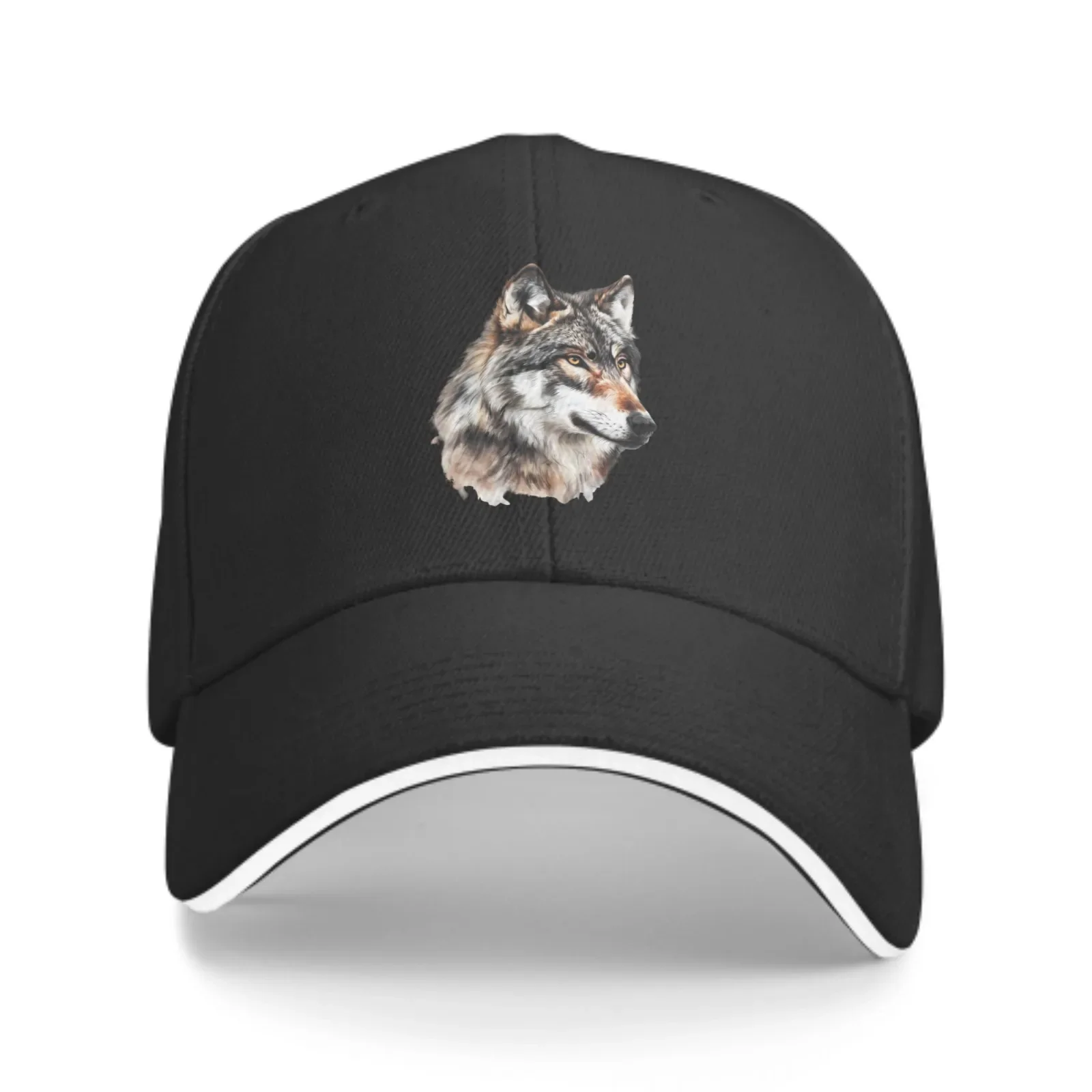 Wolf Baseball Caps for Men Women Fashion Casquette Adjustable Casual Trucker Hats Sports?Outdoor Activities