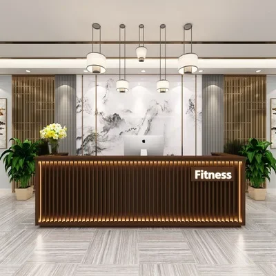 K Bar Commercial Front Desk Atmosphere Fashion Art Reception Checkout page