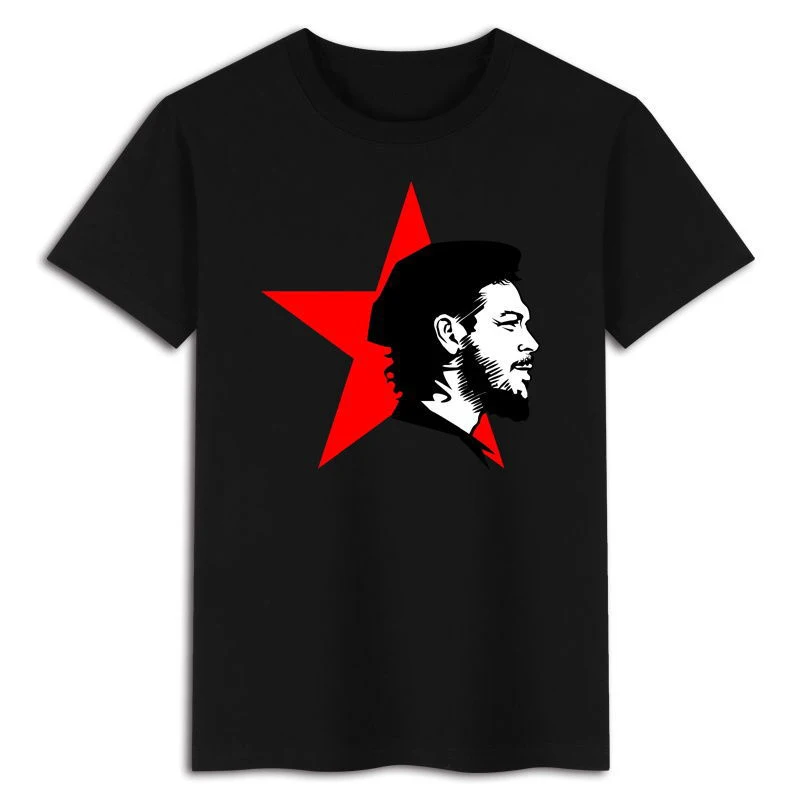 New Che Guevara Print Cotton T-Shirts Fashion Men Women Casual Short Sleeve T Shirt Oversized Harajuku Tees Tops Unisex Clothing