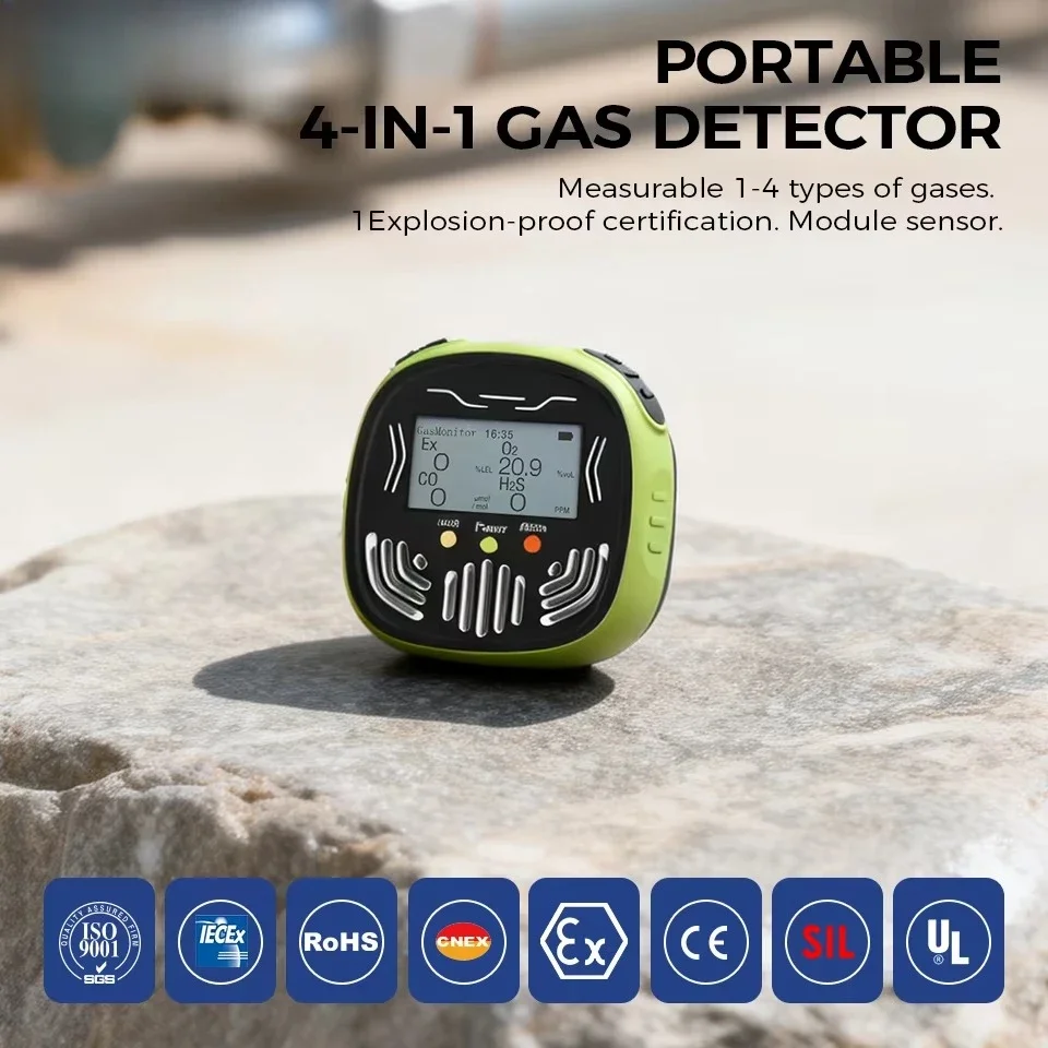 Smart wrist  real-time  concentration safety detector