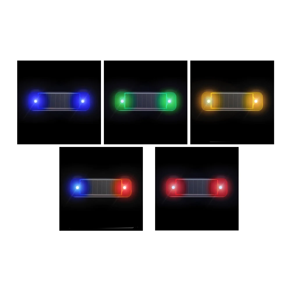 Solar Power Car Alarm Warning Flash Light DC12V LED Flashlight Indicator Light Anti-Theft Sign Security Waterproof Car Accessory - Image 3
