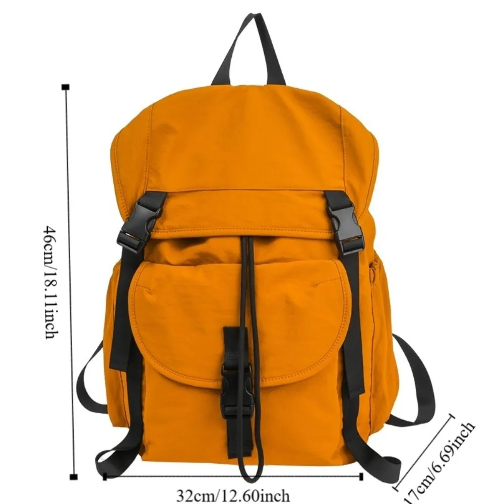 Lightweight Waterproof Outdoor Backpack Multifunction Adjustable Straps Camping Backpack Casual Style Nylon Laptop Bag Hiking