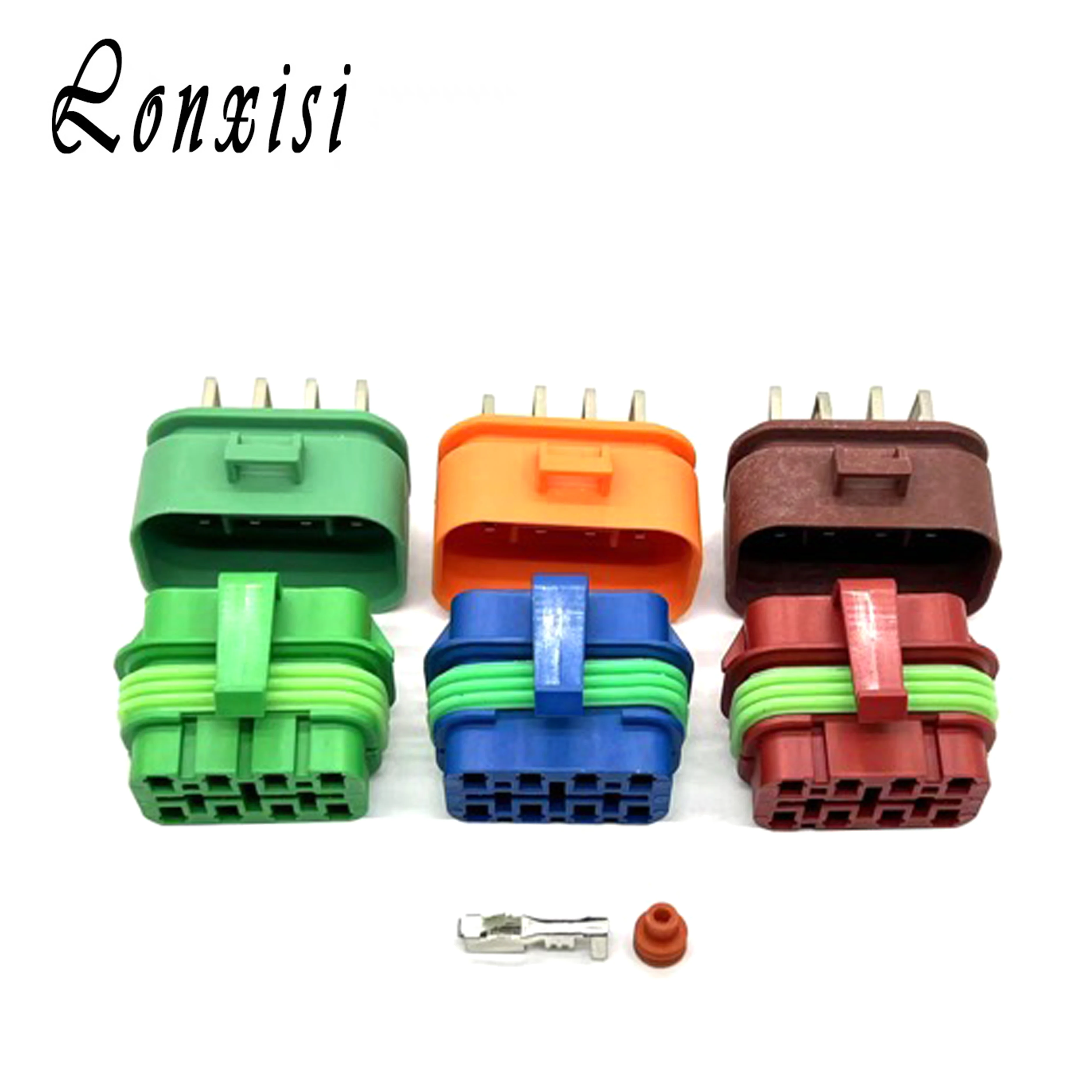 8 Pin 32006-TP2 2.8mm Connector Plastic Housing Plug Electric Wiring Harness Cable Plug（Multiple Slots Forms)