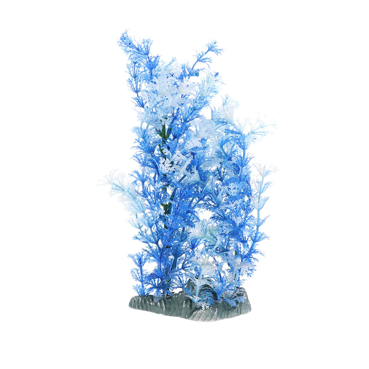 

Realistic Blue Aquarium Plants Durable Plastic Fish Tank Decorations Simulation Water Grass Artificial Plants Simulation Plant