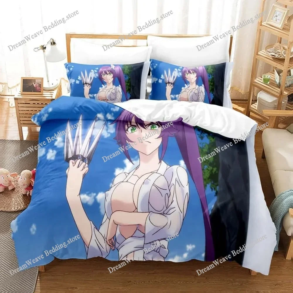 

Home Textile Cartoons Yuragi-sou No Yuuna-san Cover Duvet Cover Pillow Case Boy Girl Polyester Bedding Set King Queen Twin Size7