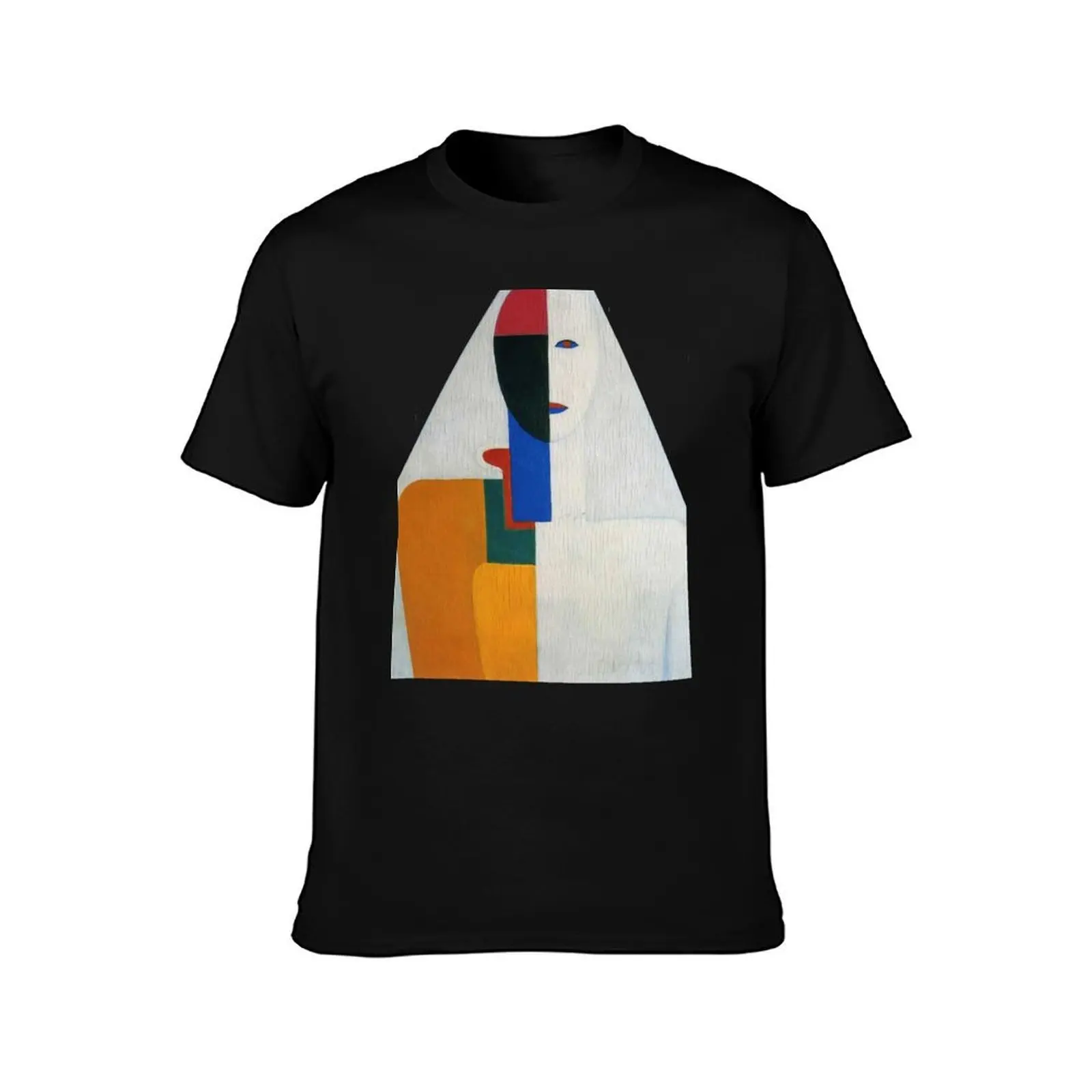 HD- Woman torso, by Kazimir Malevich. 1932 - High Definition T-Shirt Summer Fashion Casual Tee Shirt T-Shirt