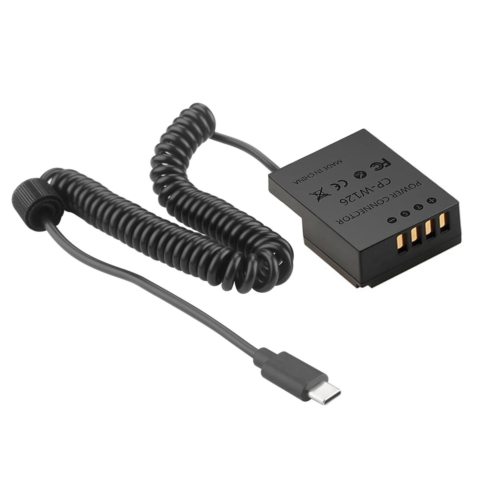 CP-W126 NP-W126 NP-W126s Dummy Battery Type-C Cable Kit for Fujifilm X100F X100V X-S10 XT-2 X-T3 X-T20 X-T30 X-T100 X-A X-E