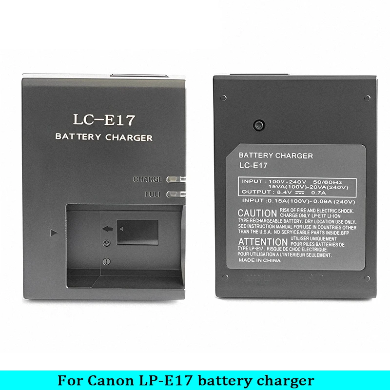 LC-E17 applicabile alla fotocamera Canon LP-E17 caricabatterie M6 di seconda generazione 850D 800D M3 M5 M6 200D LC-E17C