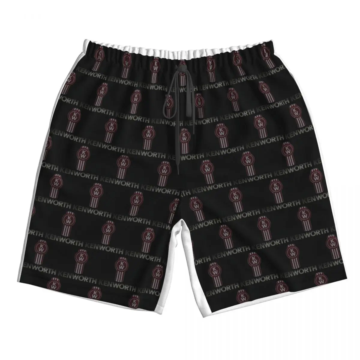 Celana Pendek Pantai Kenworth Trunks Kasual Cepat Kering untuk Berenang Musim Panas Pria