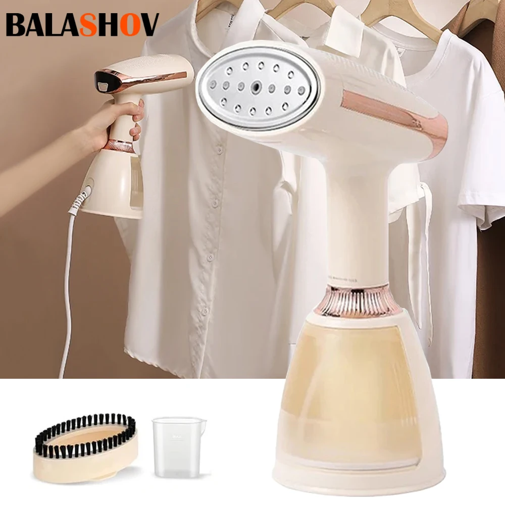 1500W Handheld Garment Steamer 220V Electric Household Fabric Steam Iron 280ml Portable Vertical Fast-Heat for Clothes Ironing