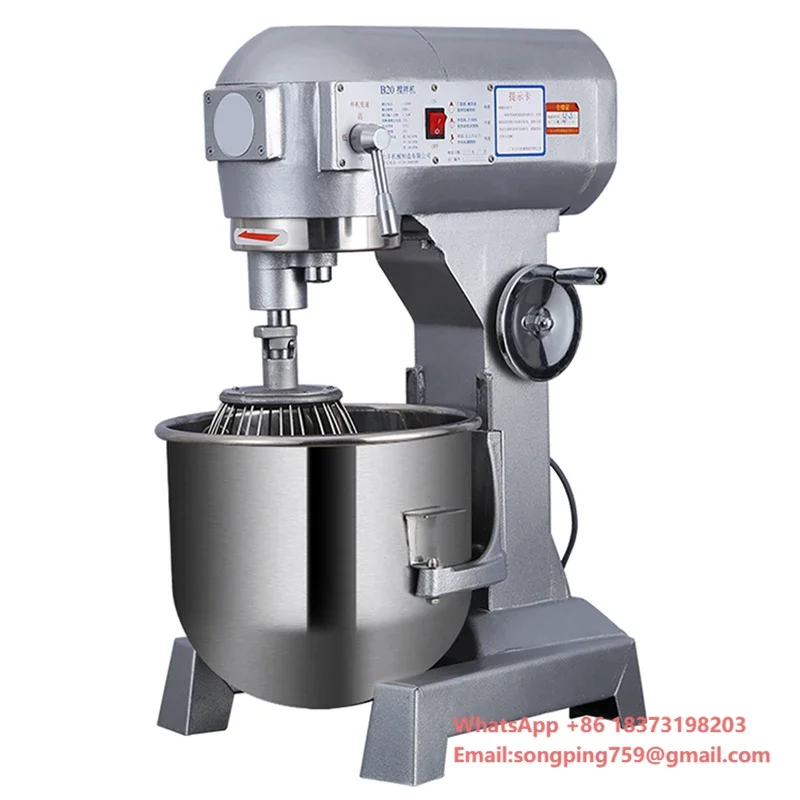 

Bakery Equipment 10L 20L 30L Dough Mixer Bread Cake Flour Commercial Dough Mixer Professional Planetary Mixer