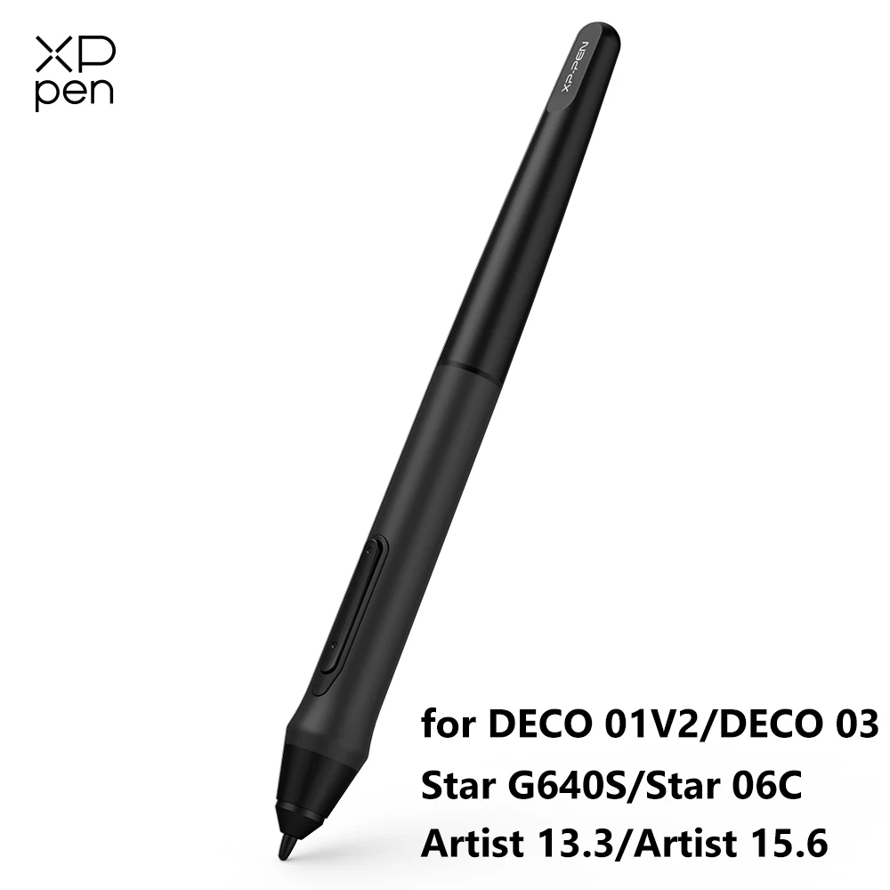 XP-Pen P05/P05S Battery-Free Passive Stylus with 8 Replace Nibs for Deco 01V2/Deco 03/Star G640S/Artist 15.6/Artist 13.3