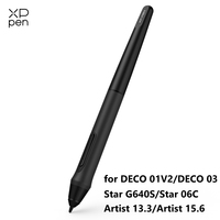 XP-Pen P05/P05S Battery-Free Passive Stylus with 8 Replace Nibs for Deco 01V2/Deco 03/Star G640S/Artist 15.6/Artist 13.3