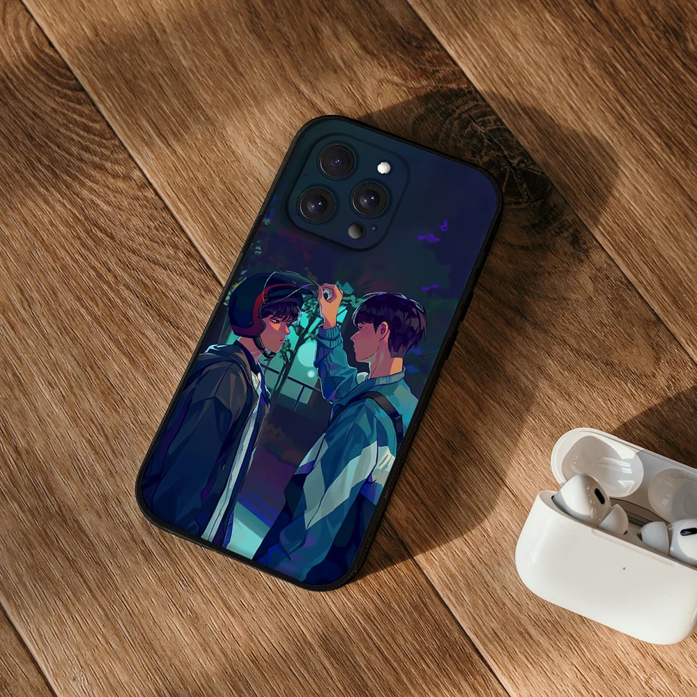 حافظة هاتف W-Weak-Hero Class 1 لهاتف آيفون 16 15 11 13 14 Pro Max 7 8 Plus X Xr Xs Max 12 حافظة غطاء أسود صغير #3