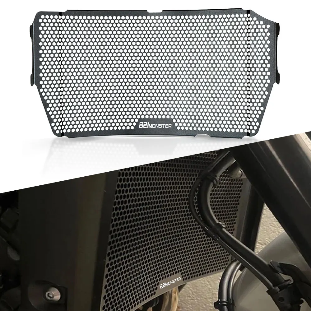 For Ducati 821Monster 2013-2020 Motorcycle Radiator Guard Grille Cover MONSTER 1200 2013 2014 2015 2016 2017 2018 2019 2020 2021