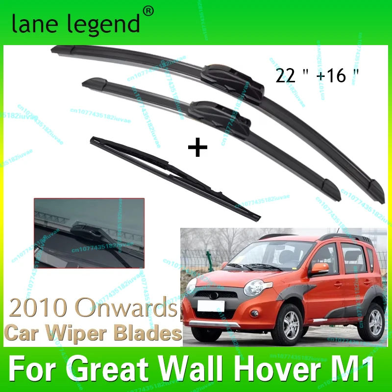 

Car Wiper Blade Front Rear Back Window Windscreen Windshield Wipers Accessories For Great Wall Hover M1 Hatchback 2010 Onwards