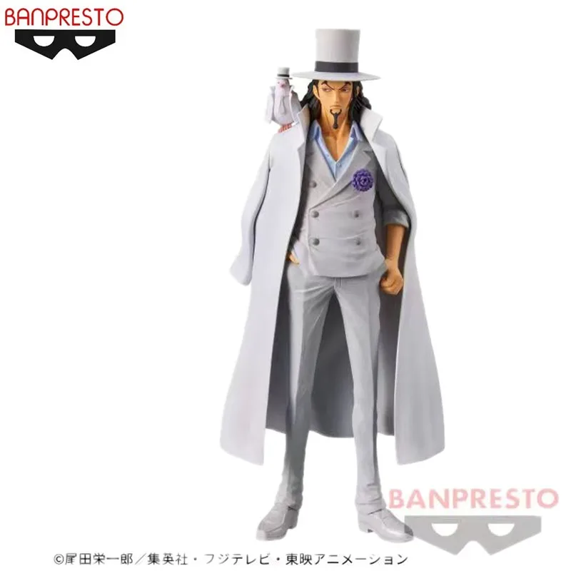 

H Original Genuine Banpresto One Piece DXF Wanno Country 17cm Rob Lucci PVC Anime Figure Model Toys Gift To Boy Dropshipping