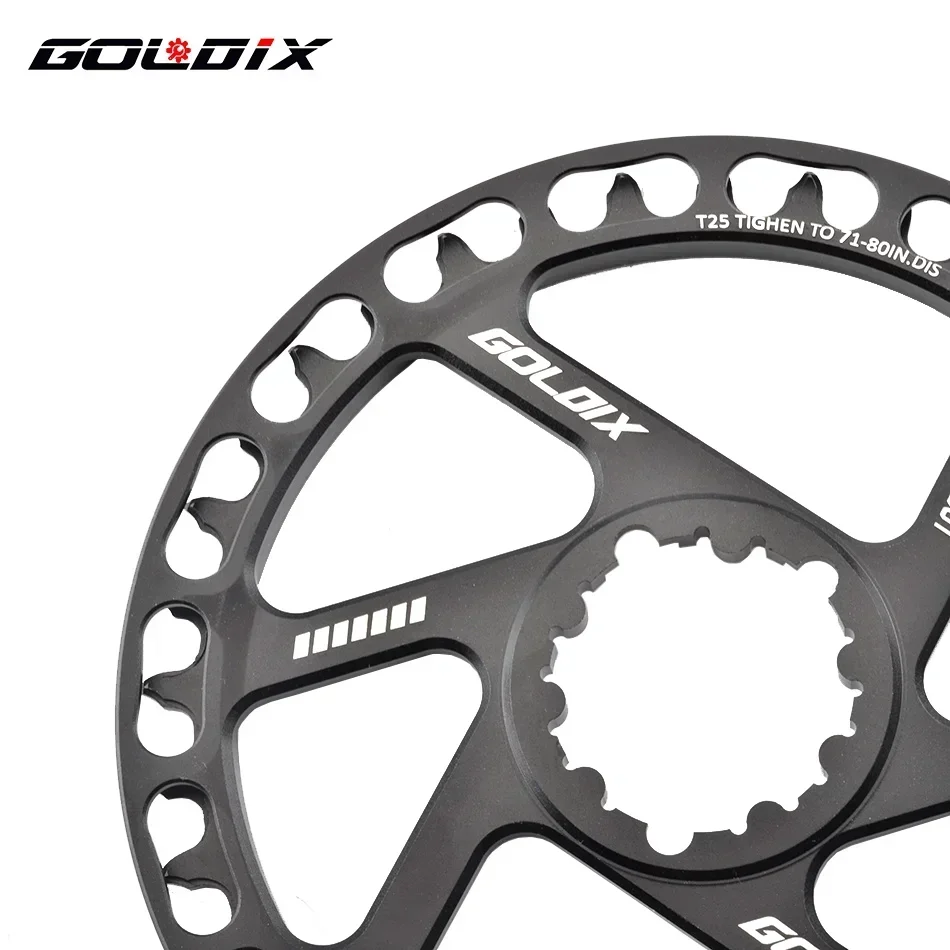 GOLDIX Children\'s Bicycle Crankset Chainring 28/30/32/34/36T Direct Mount Chainwheel for SRAM 3-Bolt Single Speed Crankset