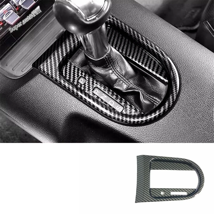 

Water Cup / Gear Shift Panel / Steering Wheel / Head Light Lamp Cover Trim For Ford Mustang 2015 - 2022 Carbon Fiber Accessories