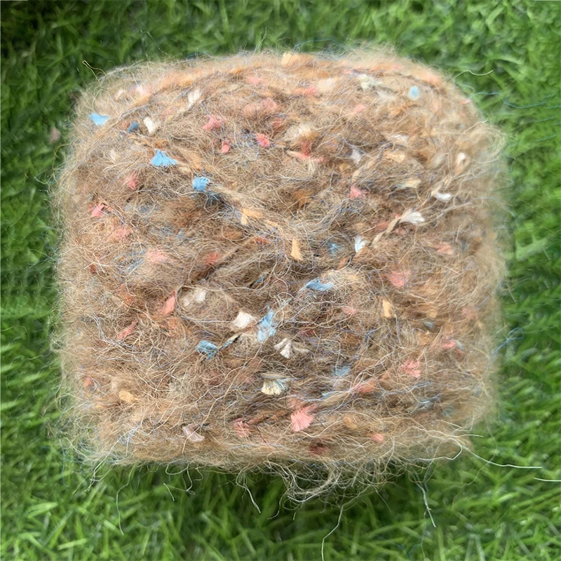 50 جم/لفة غزل الموهير جيبسوفيلا كروشيه خيط غزل الصوف لحياكة اليد وشاح ديي سترة قبعة لينة الحياكة حبل الغزل