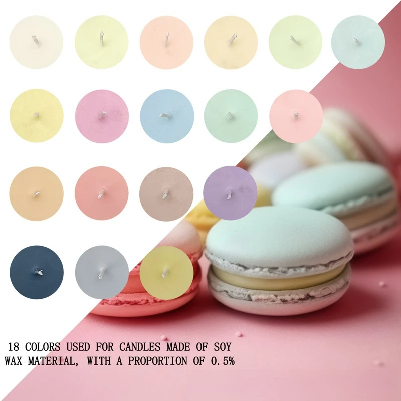 DIY Candle Making Pigments 29 Colors Non-toxic Dyeing Colorants Eco-friendly Home Decor Tools for Crafting