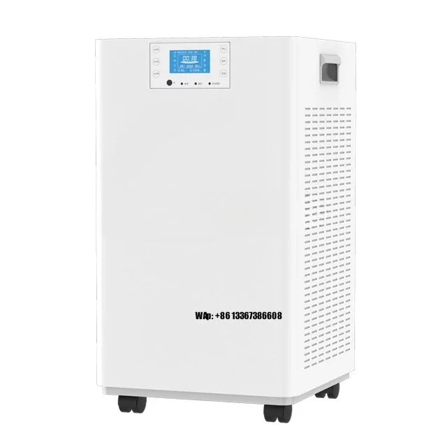 Especially  for Laboratory Home Plasma Air Purifier Cleaning Room Air 80m³ Negative Ion Air Sterilizer Mobile