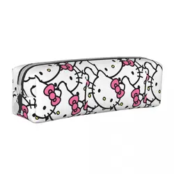 Hello Kitty Cartoon Pattern astucci portapenne borse studente grande capacità studenti regali scolastici Pencilcases