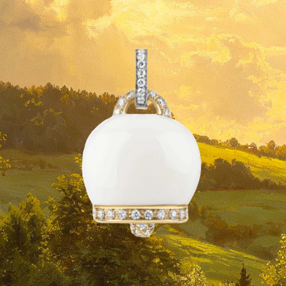 

Luxury Chanteclers 2026 Pendant 925 Sterling Silver Gold Plated Anti-Allergy Comfortable Charm
