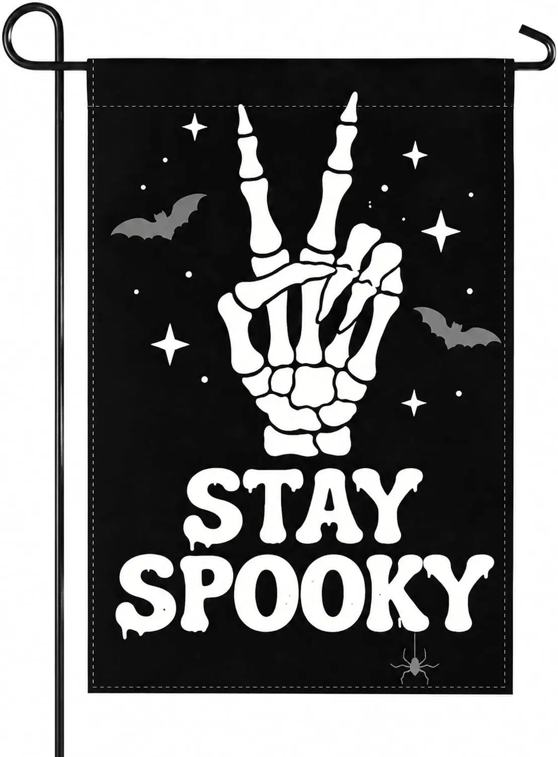 Halloween Decorations - Stay Spooky Halloween Garden Flag | Double Sided Backdrop Banner for Outdoor Decor | Trick or Treat  llp