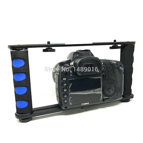 Imagen 2 del producto Estabilizador de mano para cámara de plataforma portátil Steadicam para Gopro Smartphone DSLR soporte de bandeja para Canon Nikon para cámara Sony
